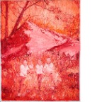 陈可 Chen Ke, Red - Sacred  Mountain  No. 6, 红 - 圣山 No. 6, 2011, 布面油画,  200 x 160 cm